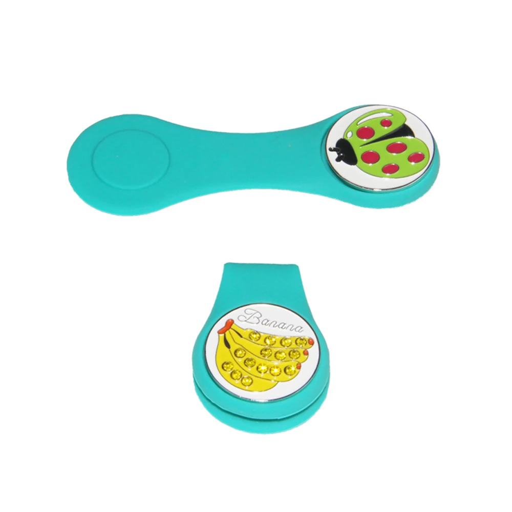 1 шт. Съемная шляпный зажим для магнитный маркер мяча гольфа Кепки подарок