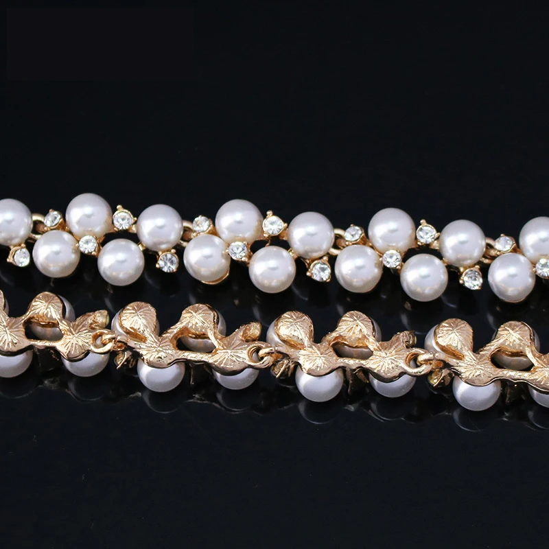 Universal Pearl Phone Charm Strap Mobile Chain Multi Color For Girls Phone Choker Necklace Strap Lanyard for Keys Lady Gift