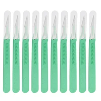10pcs disposable plastic scalpel multi function scrapbooking crafts carving toolsss 1