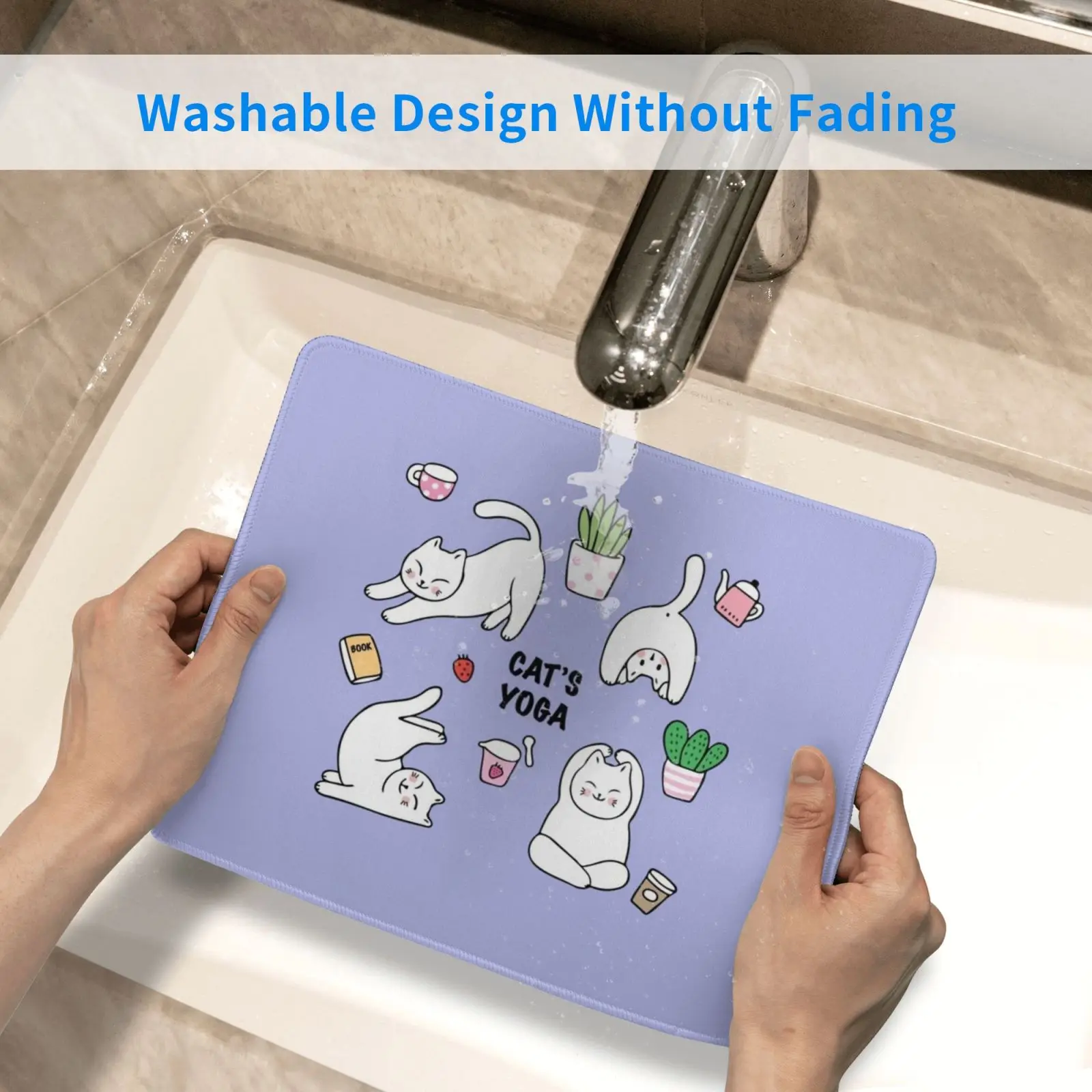 

Cat's Yoga Funny Mouse Pad DIY Print Yoga Cats Yoga Cat Lover Yoga Cat Pose Yoga Cat Yoga Cat