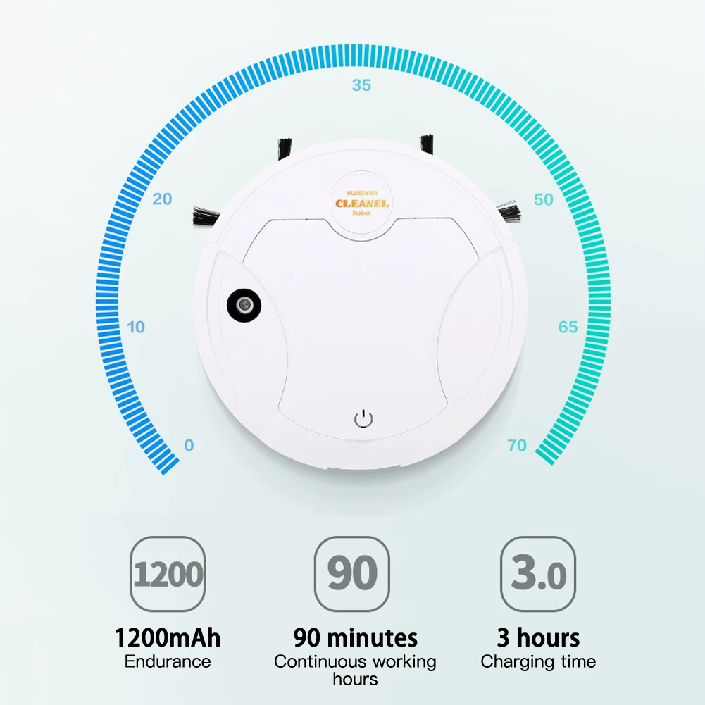 Intelligent Sweeping Robot Household Charging Vacuuming Mopping Spray Ultraviolet 5-in-1 Cleaning Machine |