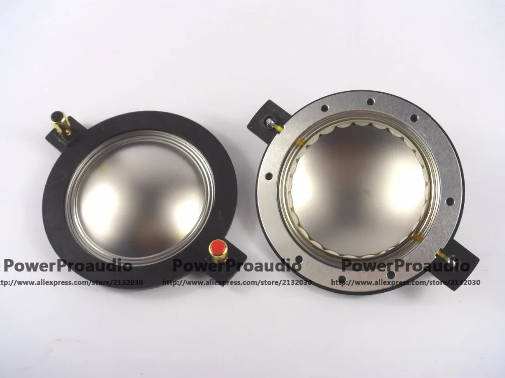 2 шт. диафрагма для P Audio BMD 740/750 турбосонд TXM-15M TXM-252 алюминиевый провод 8 Ом
