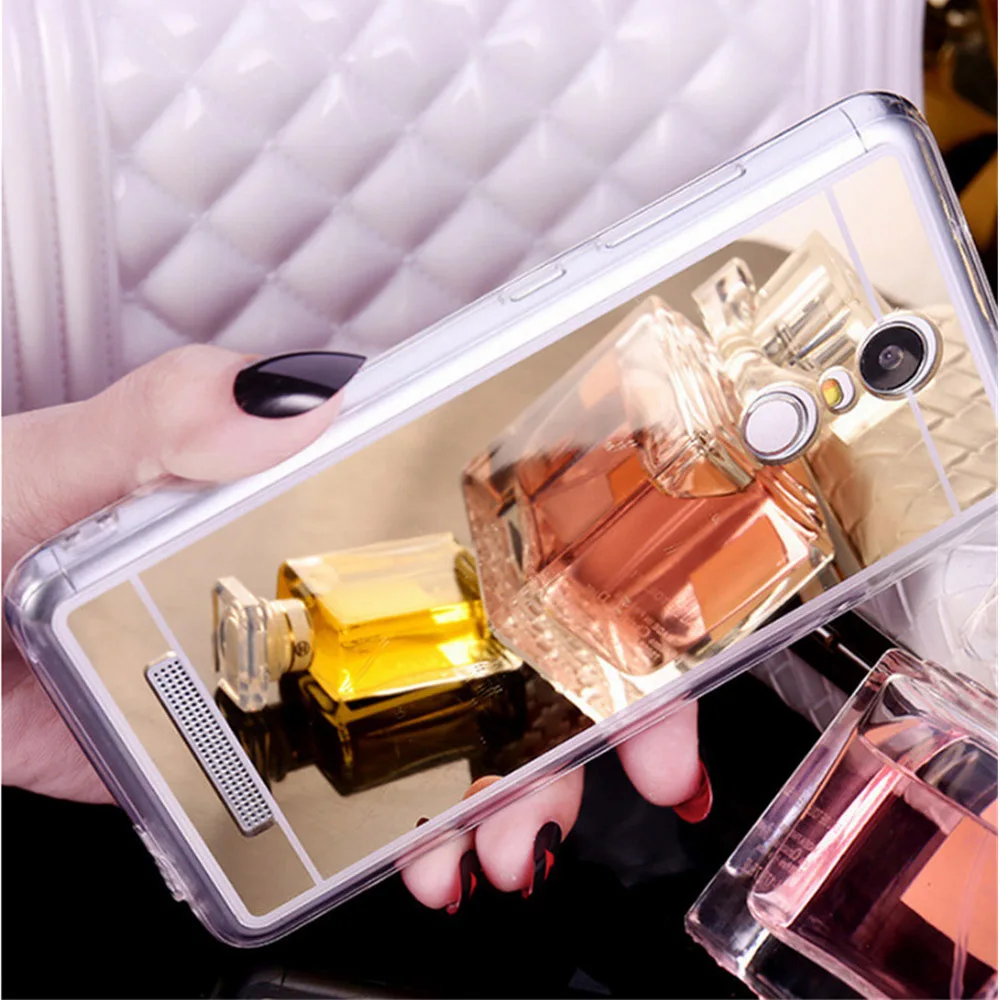 For Xiaomi Mi 8 SE A2 Mix 2S Max 3 Redmi S2 4 6 6A Pro Note 5 Plus Soft TPU Mirror Case Slim Light Back Cover Shell Anti Dust |