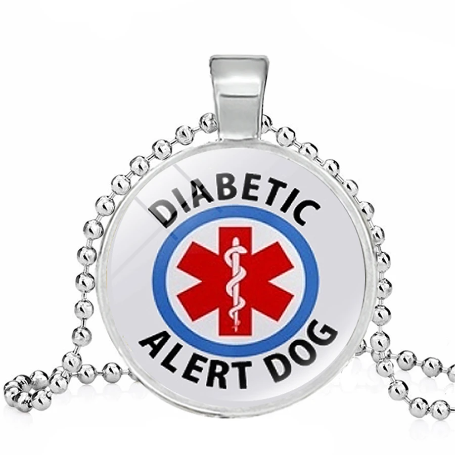 Medical Alert ID necklaces Diabetes Epilepsy Allercy necklace SOS Stethoscope Childhood Autism Awareness Hope Jewelry | Украшения и