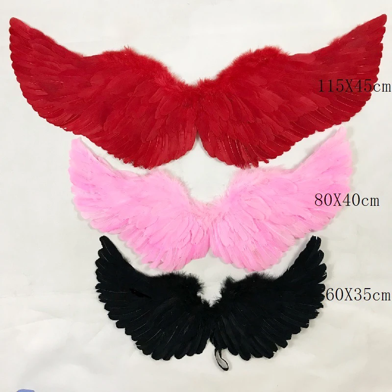 

Angel Wings Cosplay Wings Feather Dance Stage Show for Women Girl Christmas Wedding Birthday Party Masquerade Decors Photo Props