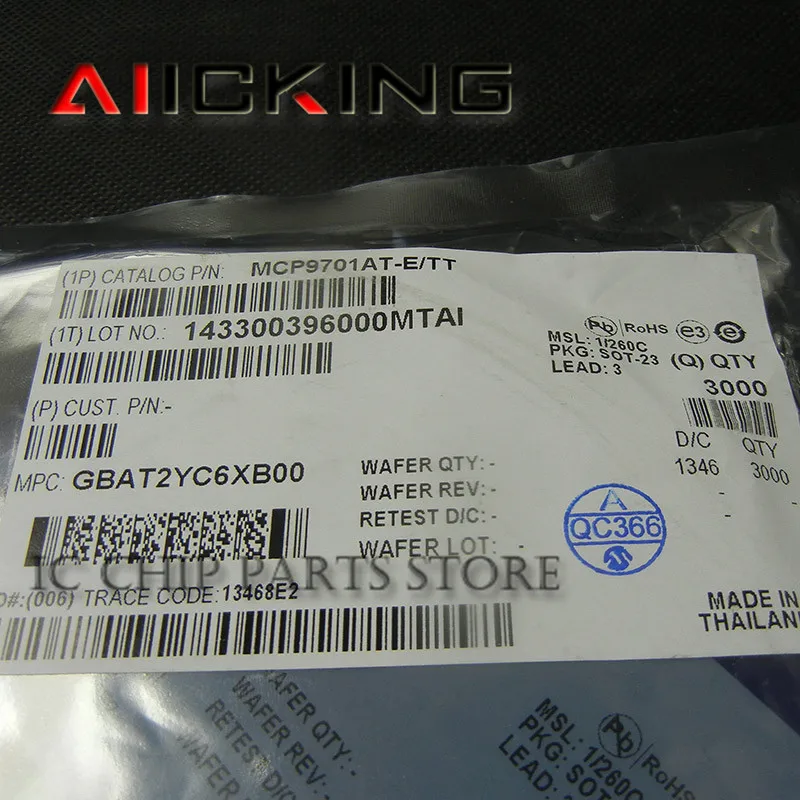 MCP9701AT-E/TT 10pcs MCP9701AT-E SOT-23 MICROCHIP AP Original brand new in stock