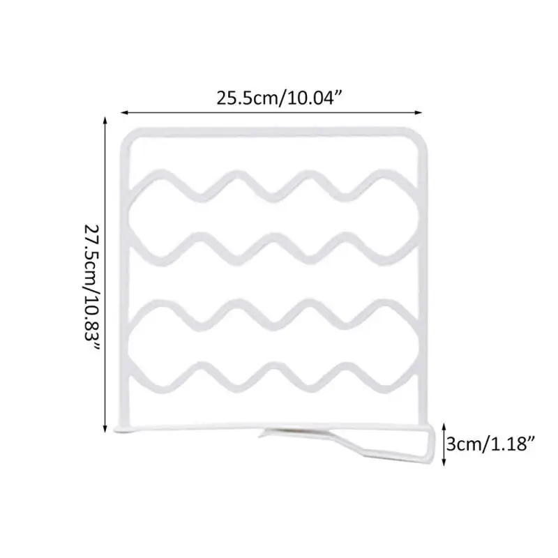 

1PC Closet Shelf Dividers Foldable Wardrobe Partition Shelves Divide High Quality Clothes Shelving Storage Household Bedroom