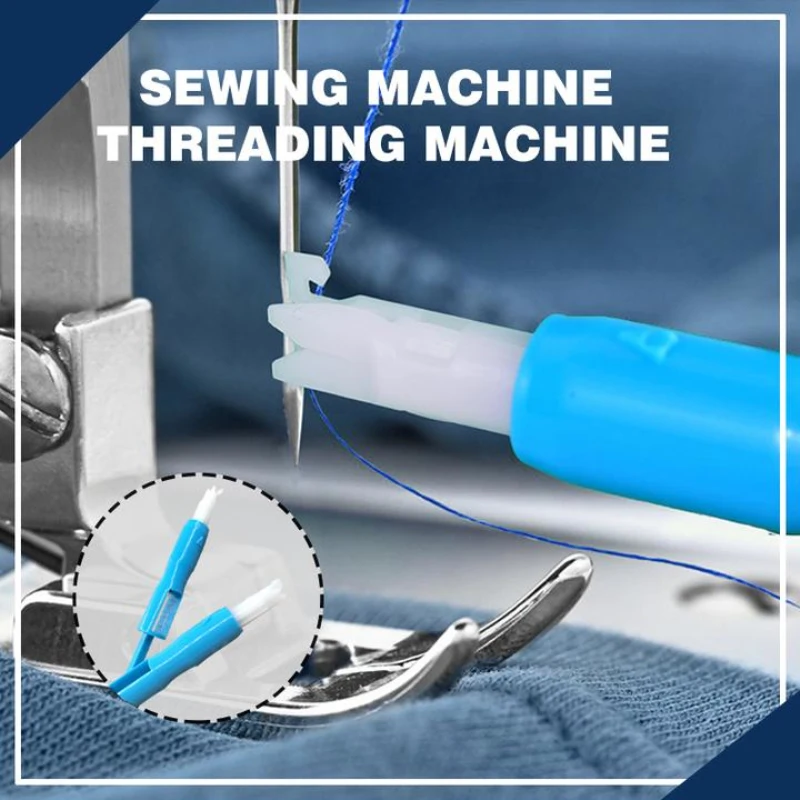 7.5 cm/ 3 inches Sewing Needle Inserter Threader Tool Applicator Handle Thread Machine Accessories | Дом и сад