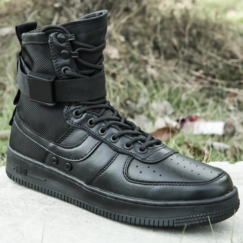 Мужская тактическая обувь военные ботинки сезон весна-осень армейские Цвет