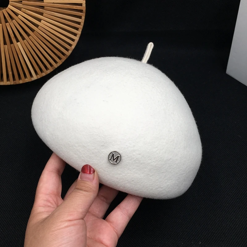 Женская винтажная английская шапка с изображением тыквы qiu dong шерстяной берет