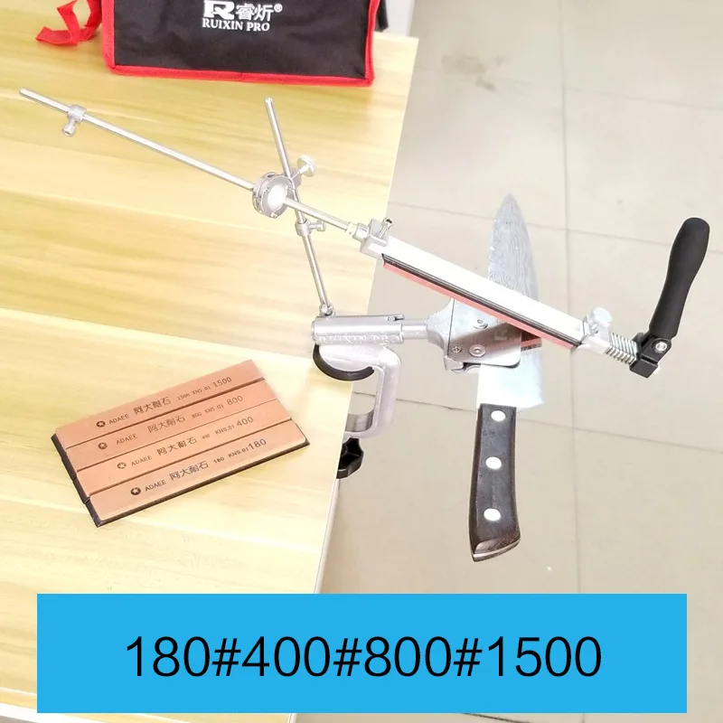 Система заточки ножей профессиональная точилка с фиксированным углом камень для