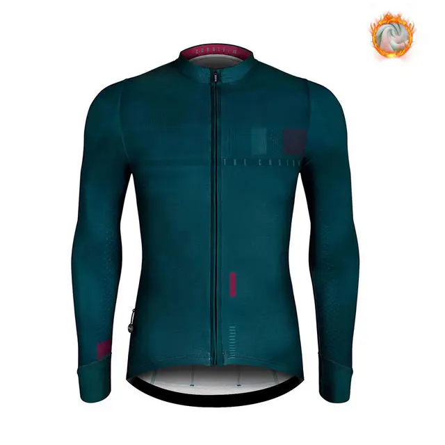 cycling jersey 15 Зимний шерстяной костюм для велоспорта, мужской костюм для велоспорта, уличная спортивная одежда, форма для горного велосипеда, комплект для триатлона, гобайка - Цвет: cycling jersey 15