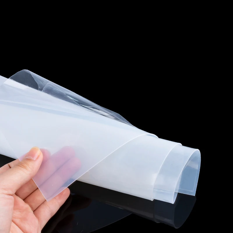 Лист силиконовой резины стойкой к 500*500 мм прозрачный плиты мат высокого