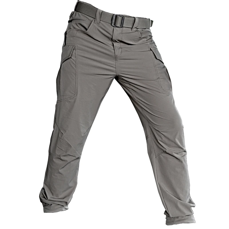 

Tactical Pants Men's Summer Thin Breathable Fast Dry Pants Camouflage Pants Loose Multi-pocket Outdoor Trousers