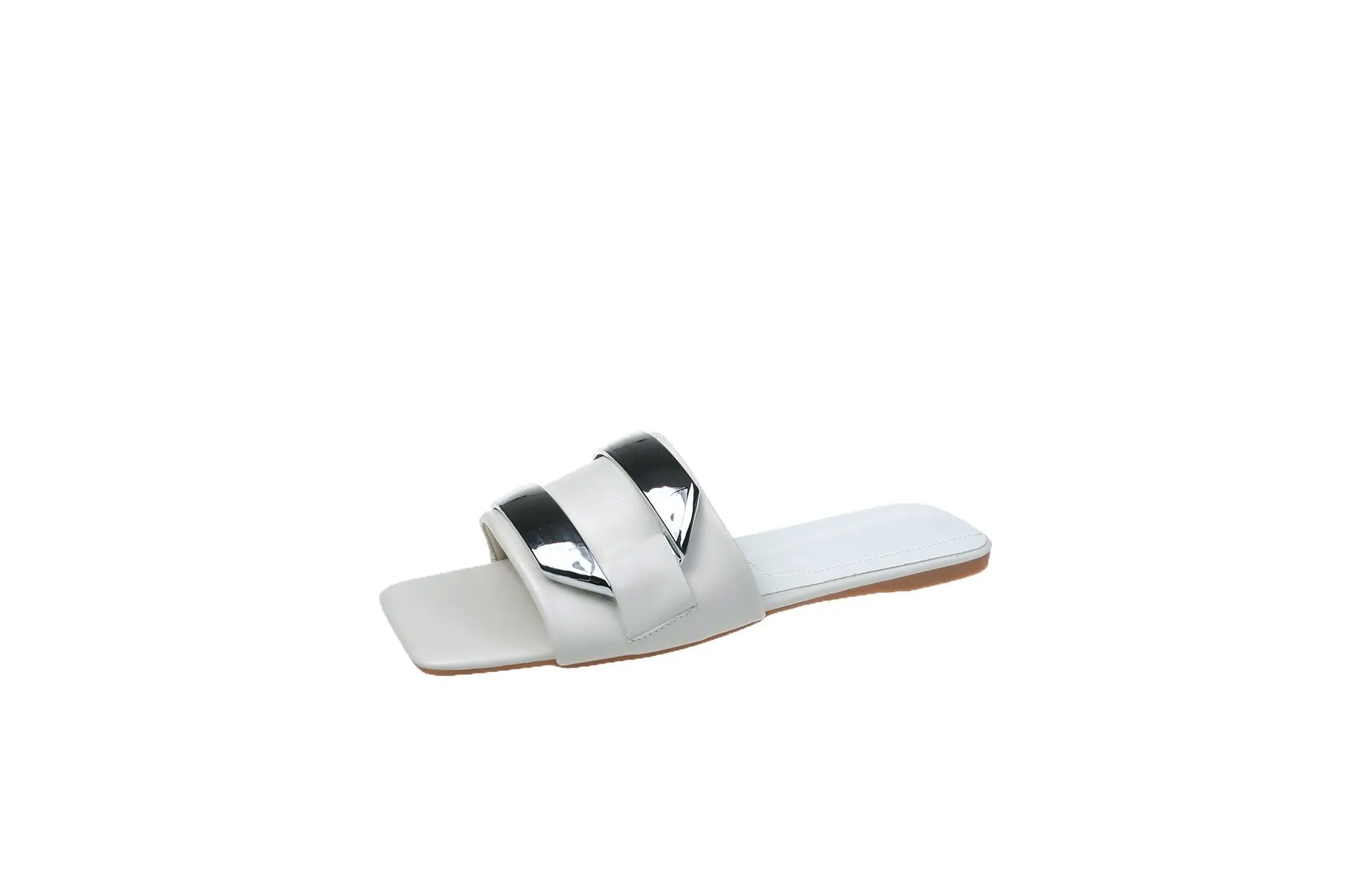 

2021 New Fashion All-Match Casual Flat Slippers Fashion Sandals Women