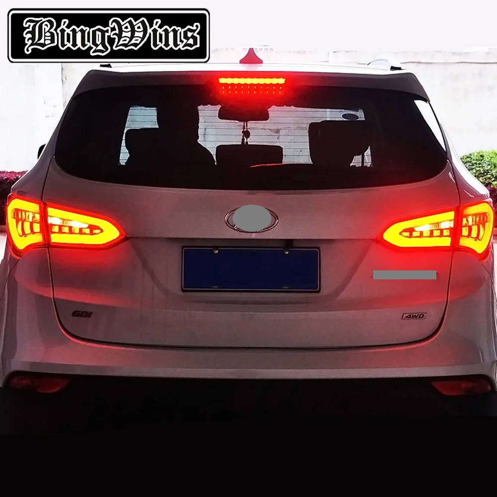 Автомобильный стиль для 12-17 Hyundai IX45 задсветильник s Новый Santa Fe задние фары DRL +