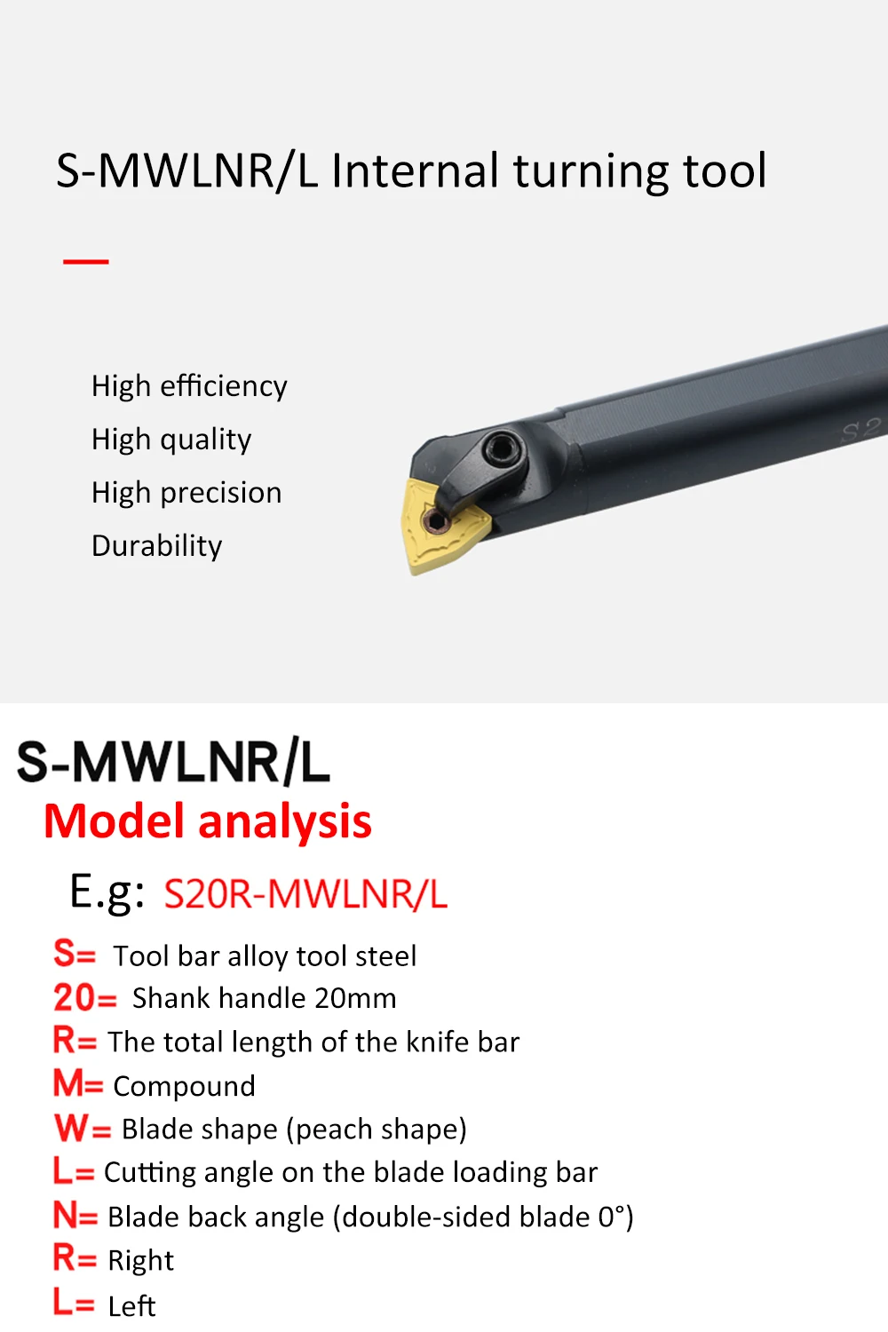 S16Q MWLNR08/MWLNL08 S18Q S20R S25S S32T внутренний токарный инструмент с ЧПУ держатель инструмента для WNMG080404/08 вставить токарный станок резак инструменты