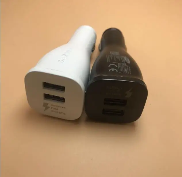 DHL 50 шт./лот A ++++ качество 15 Вт 5V-2A двойной USB Автомобильное зарядное устройство