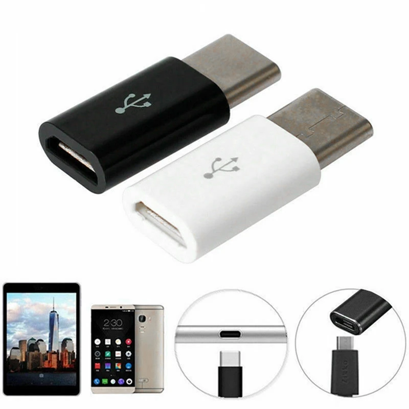 

5Pcs Mobile Phone Adapter Micro USB To USB C Adapter Microusb Connector for Huawei Xiaomi Samsung Galaxy Adapter USB Type C