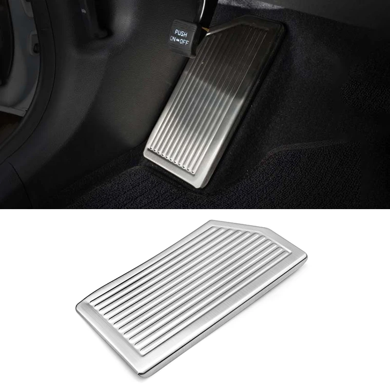 

For Hyundai Tucson TL Palisade NEXO Grandeur Azera 2015-2019 2020 2021 Stainless Steel Foot Rest Footrest Pedals Pad Accessories