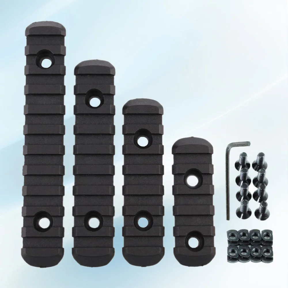 

4pcs Polymer Section Kit Polymer Picatinny Rail Sections for MOE Handguard
