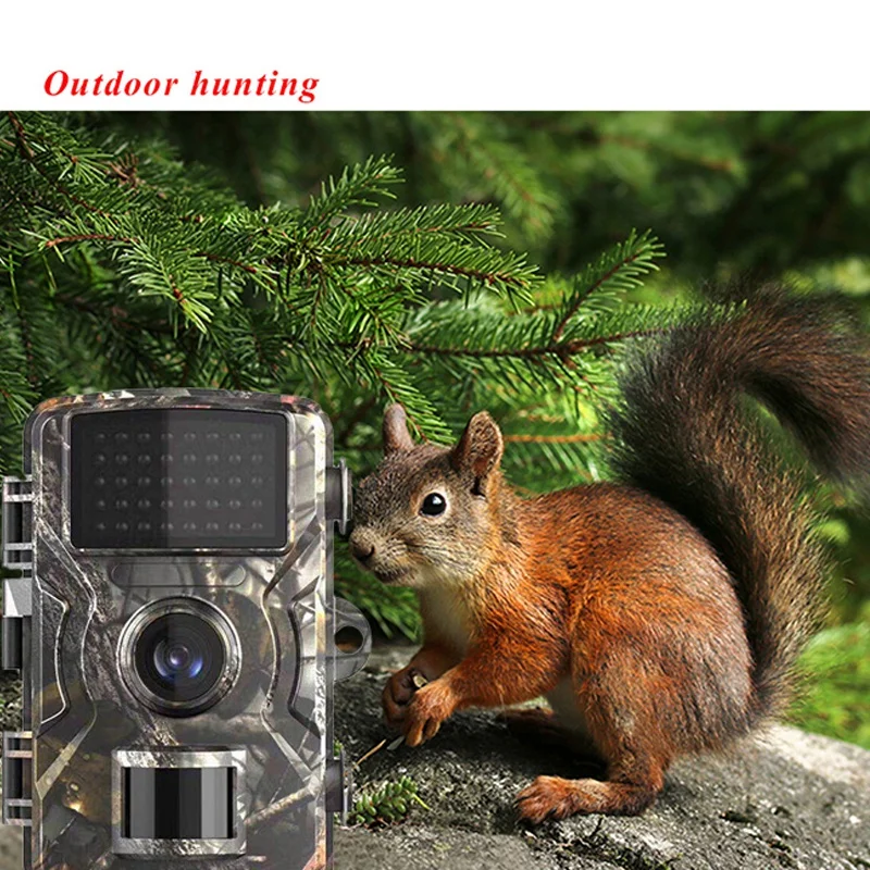 

Hot AD-Trail Camera 12MP 1080P Game Hunting Cameras with Night Vision Waterproof 2 Inch LCD LEDs Night Vision Deer Cam Design