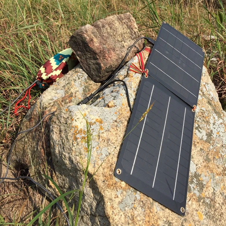 

5V 6W USB Solar Charger Protable Solar Cell Solar Panel Charger For Phones Outdoor Camping Emergency Solar Charger