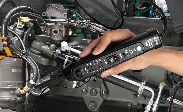 

Automotive Circuit Tester Electrical System Voltmeter Car Electric Portable Pen Probe Vehicle Diagnostic Tool All-Sun EM287