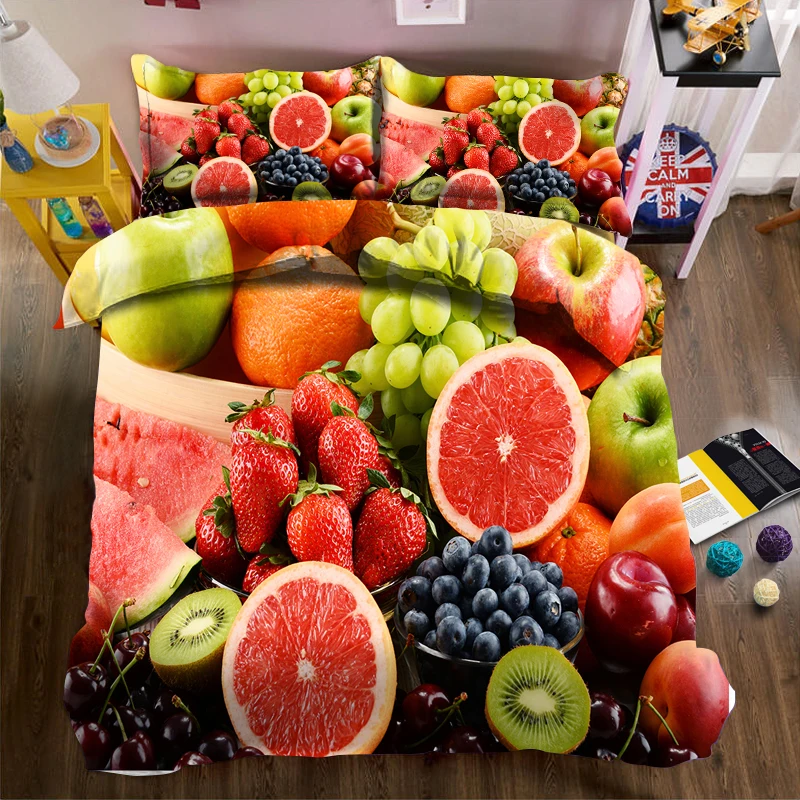 Набор пододеяльников с принтом пасторального DYI двойное постельное белье