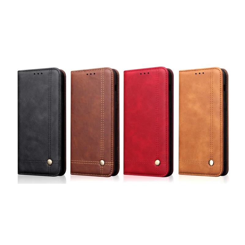 

Retro Leather Flip Stand Wallet Case For Huawei P40 Pro P30 Mate 30 20 Honor 9X Lite 30 s Pro 9A 9S Y9 Prime 2019 P Smart Z 2020