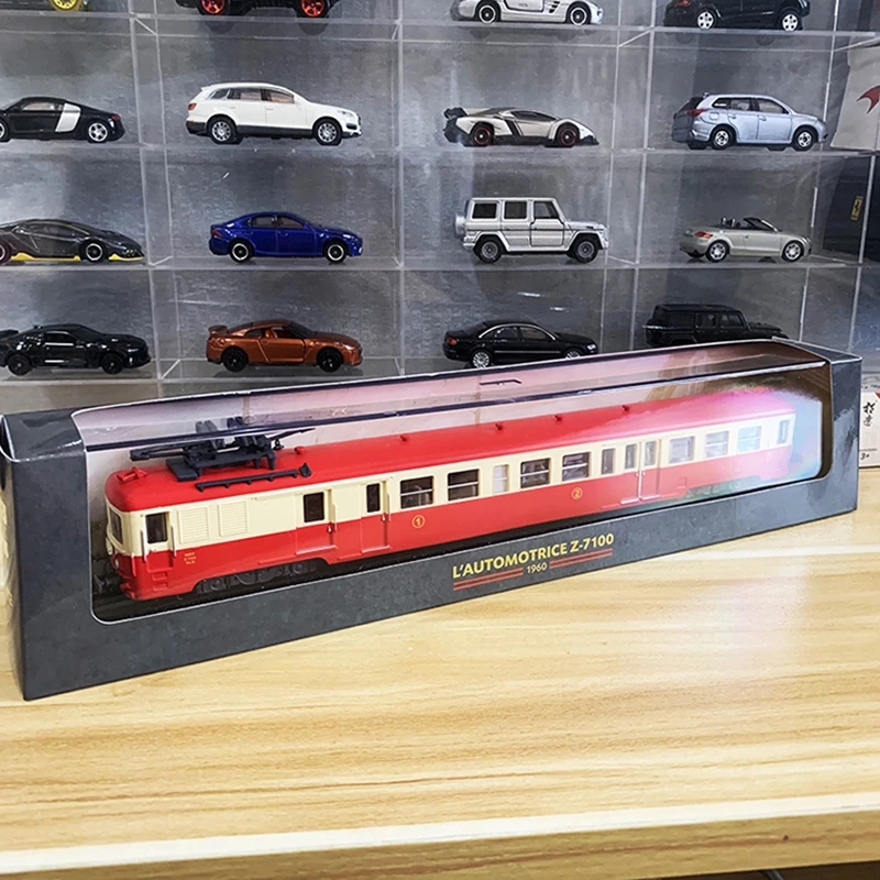 1/87 Atlas 1960 Z-7125 Classic Train Model Toy Alloy Die Cast Tour Tram Trolley Locomotive Collection Toys | Игрушки и хобби