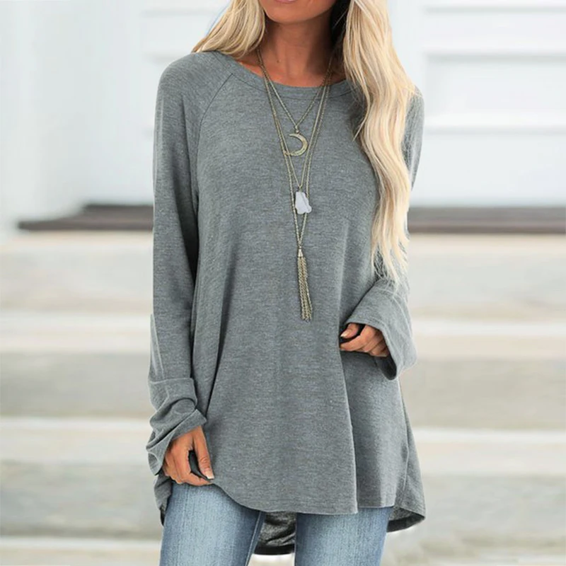 Блузка женская винтажная из хлопка и шерсти базовая Повседневная размера плюс