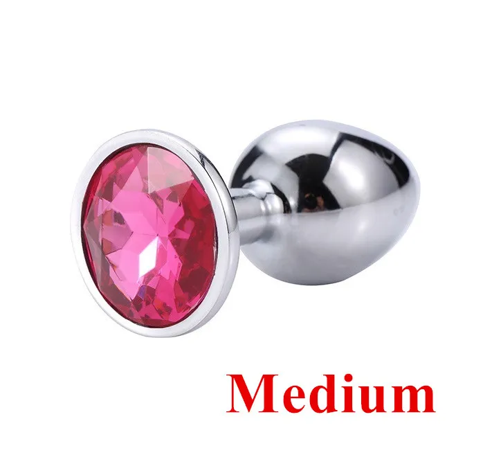 Анальная пробка из нержавеющей стали секс-игрушки для женщин массажер с анальной