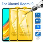 Защитное стекло 9D для Xiaomi Redmi 9 2 шт., стекло на весь экран для Xiomi Redme 9T 9A 9C 9 Xaomi Redmi9 M2004J19AG, защитные пленки для экрана