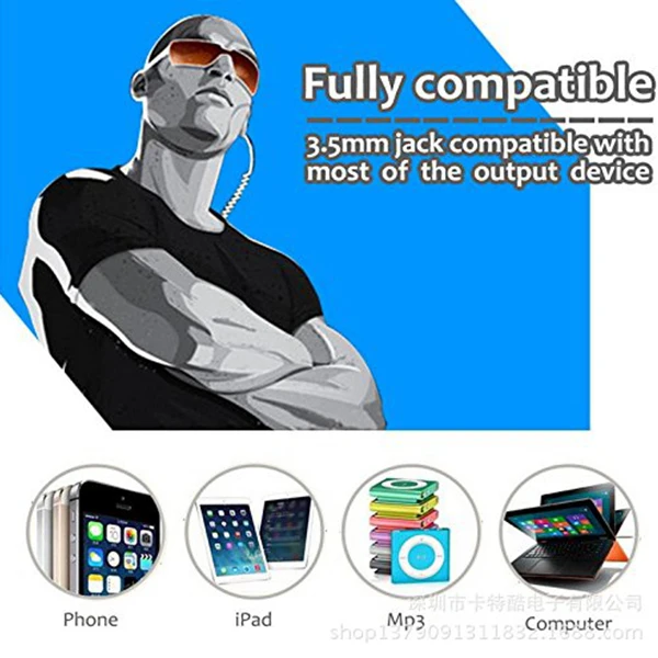 Универсальный 3 5 мм Jack акустическая полые Воздушная трубка с защитой от радиации