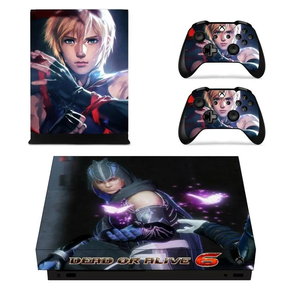 Dead or Alive 6 наклеек s для Xbox One X виниловое покрытие наклейки Стикеры one консоли
