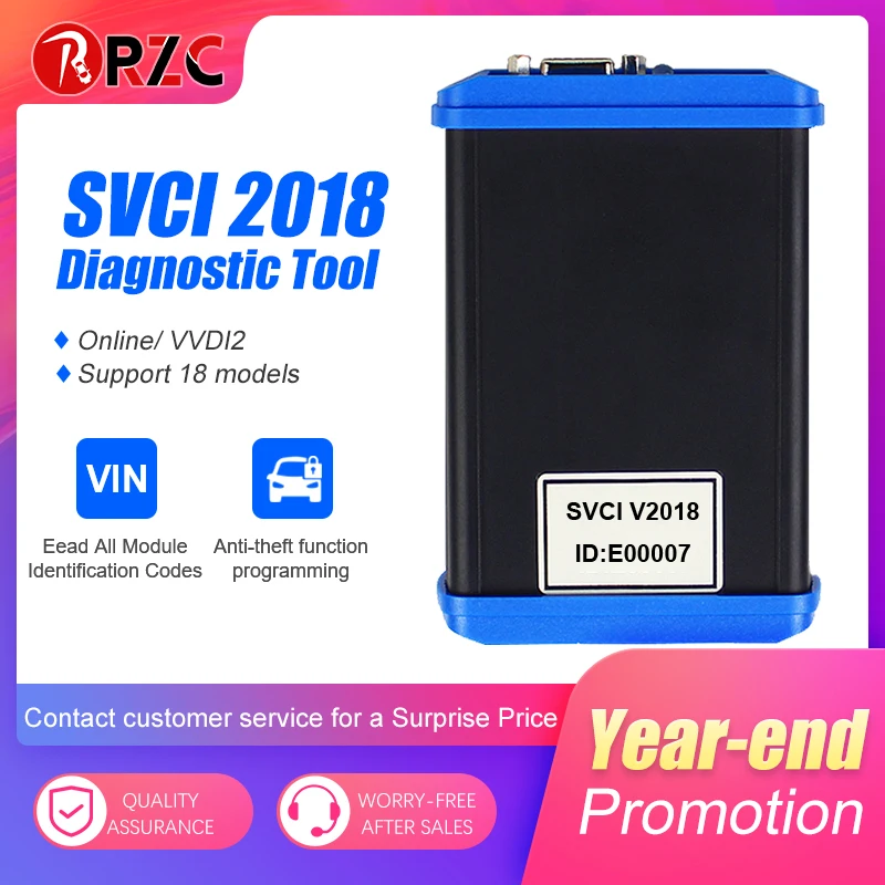 Программатор ключей SVCI полная версия (18 по) диагностический сканер FVDI abrits Commander