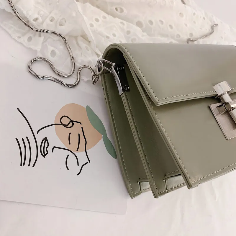 Женская сумка через плечо из искусственной кожи водонепроницаемая черная