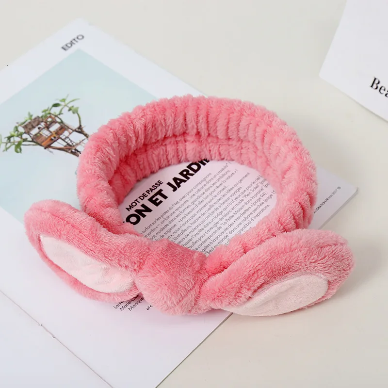 Новинка модный фланелевый мягкий бантик ободок с кроличьими ушами для женщин