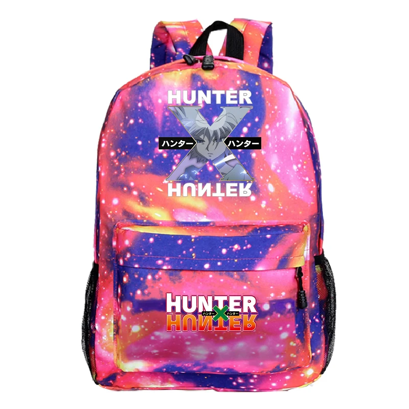 Hot Sale HUNTER X Backpack Teens Boys Girls School Bag New Pattern Laptop Mochila Men Women Travel Bags Daily Rucksack | Багаж и сумки
