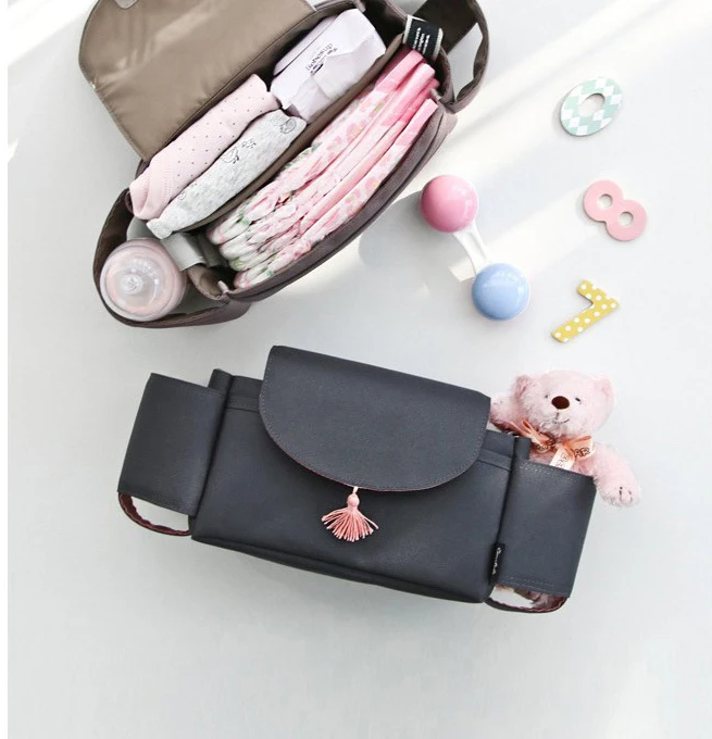 Нейлоновая вместительная сумка для детской коляски Naby подвесные аксессуары