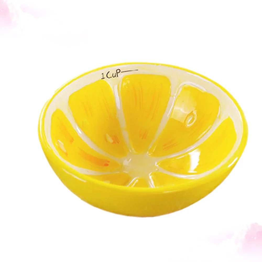 

5 Inch Ceramic Bowl Creative Fruits Shaped Salad Bowl Porcelain Dessert Saucer Fruit Bowl Children Tableware - Watermelon