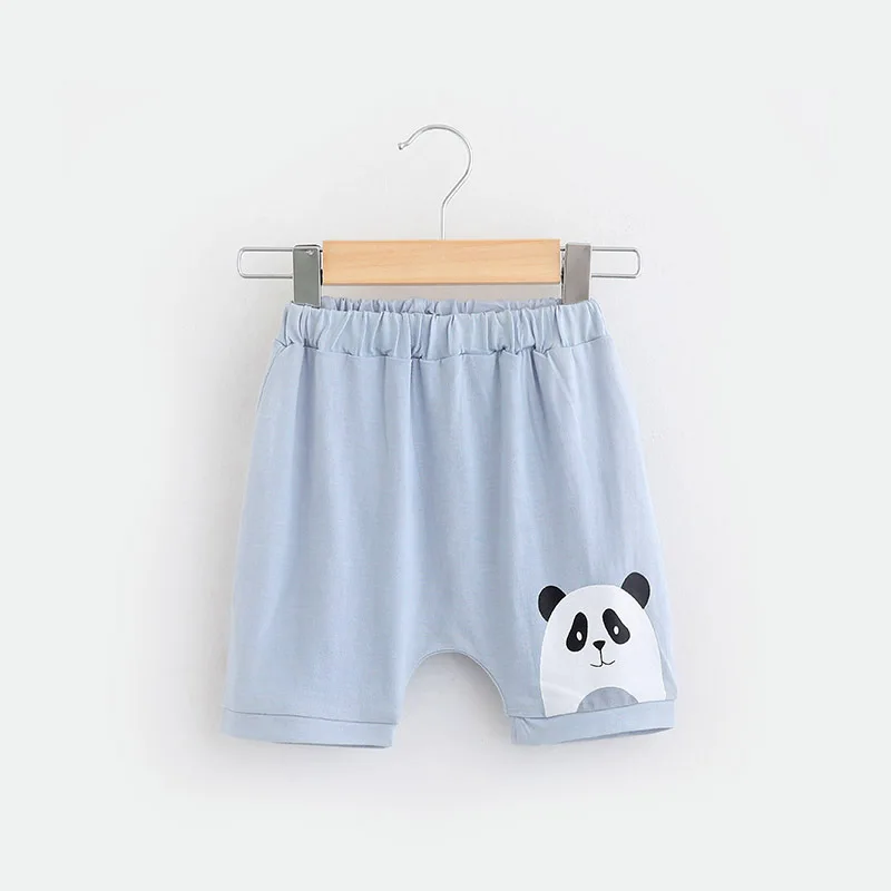 Летняя одежда для маленьких мальчиков детские короткие брюки девочек хлопковые