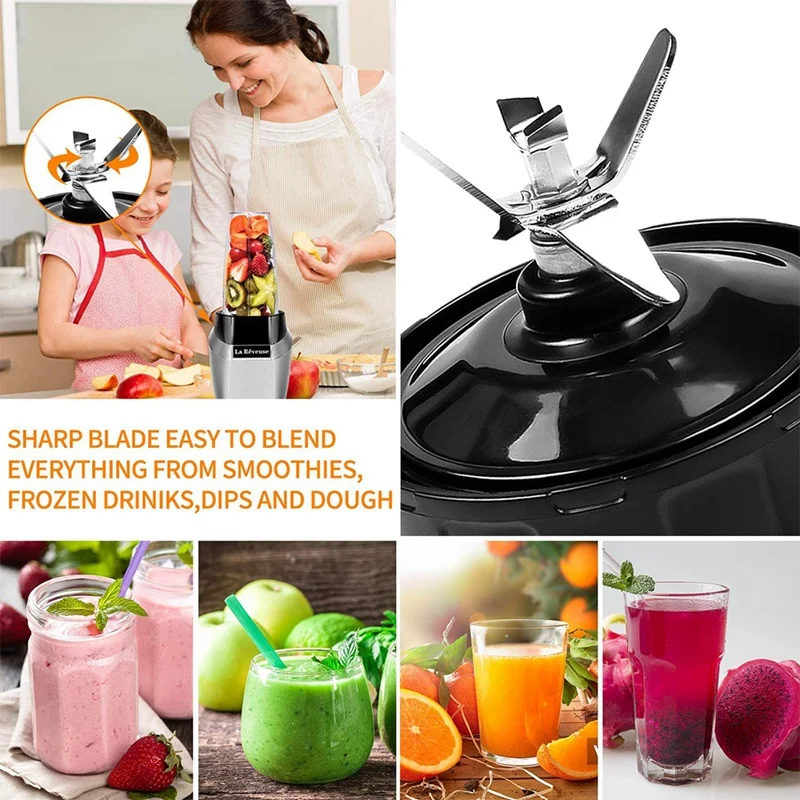 Лезвие блендера с 7 плавниками Сменное лезвие для соковыжималки Nutri Ninja 900W/1000W |