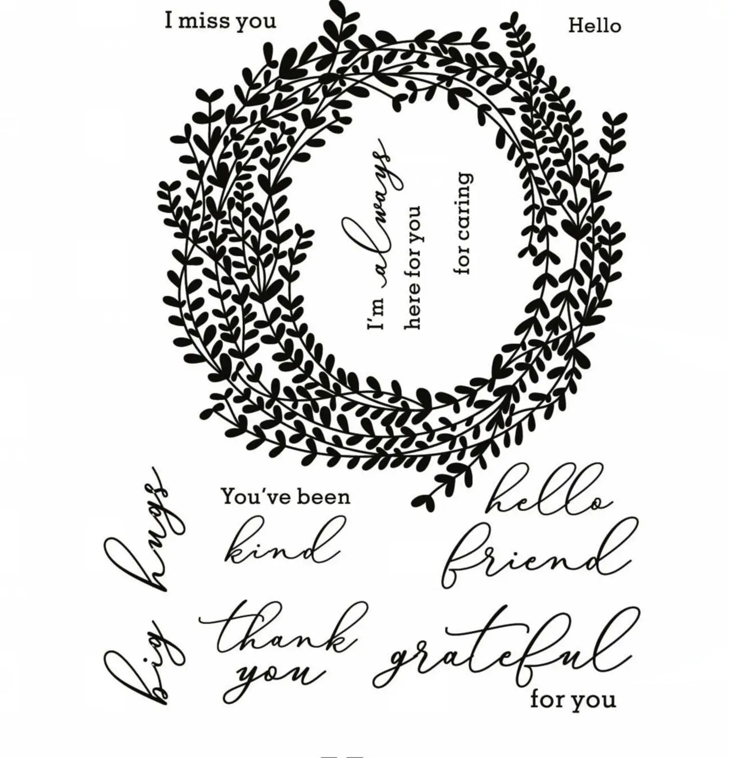 Цветок Прозрачный силиконовый штамп/печать для DIY скрапбукинга/фотоальбома