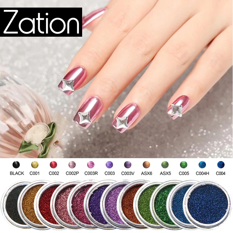 1 коробка жемчужного блеска для ногтей блестящее зеркало Матовая оболочка