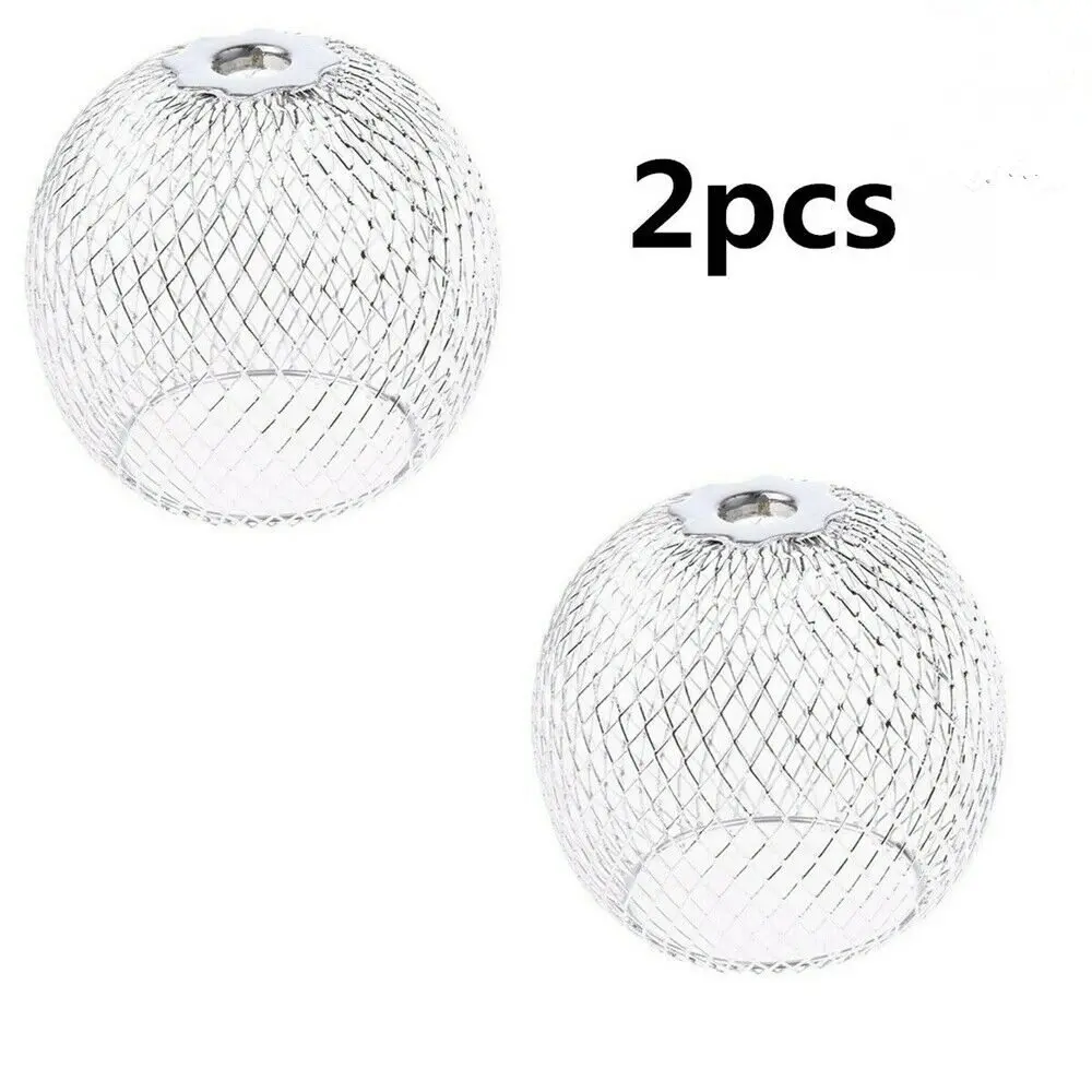 2 шт. Железный хромированный абажур для люстры потолочный светильник клетка