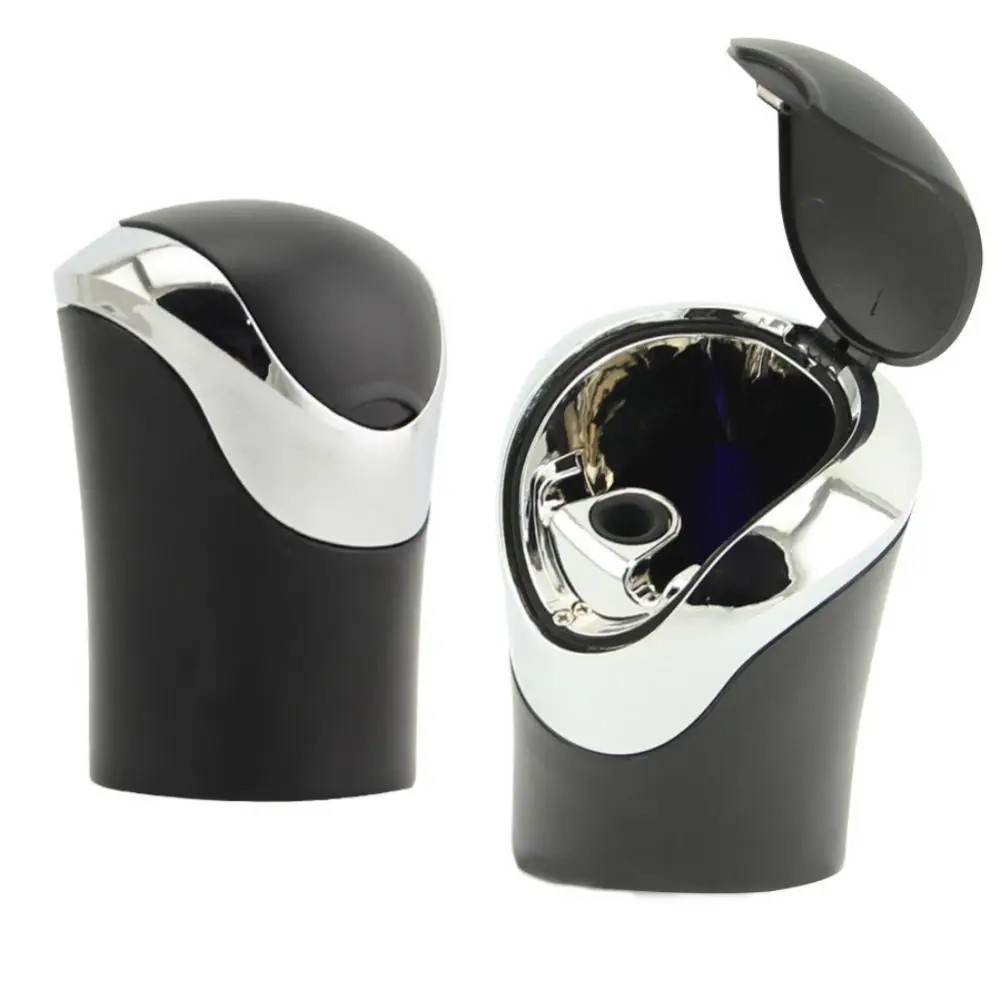 

Portable Auto Truck Cigarette Smoke Ash Holder Car Ashtray Cup with LED Light