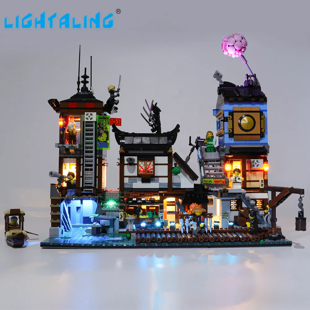 

Lightaling Led Light Kit For 70657 NINJA City Docks