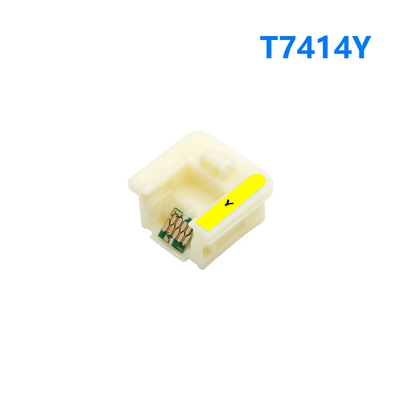 2021 Новый T741X HDK C M Y Чернила чип для Epson Surecolor F6000 F7000 F6200 F7200 F6270 F7270 F7100 F9200 F9300 F9370 чипов